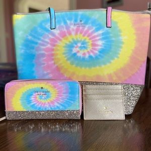 Tie dye purse kate spade Clearance